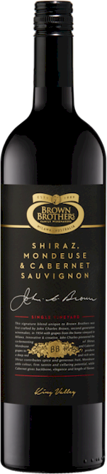 Brown Brothers Single Vineyard Shiraz Mondeuse Cabernet